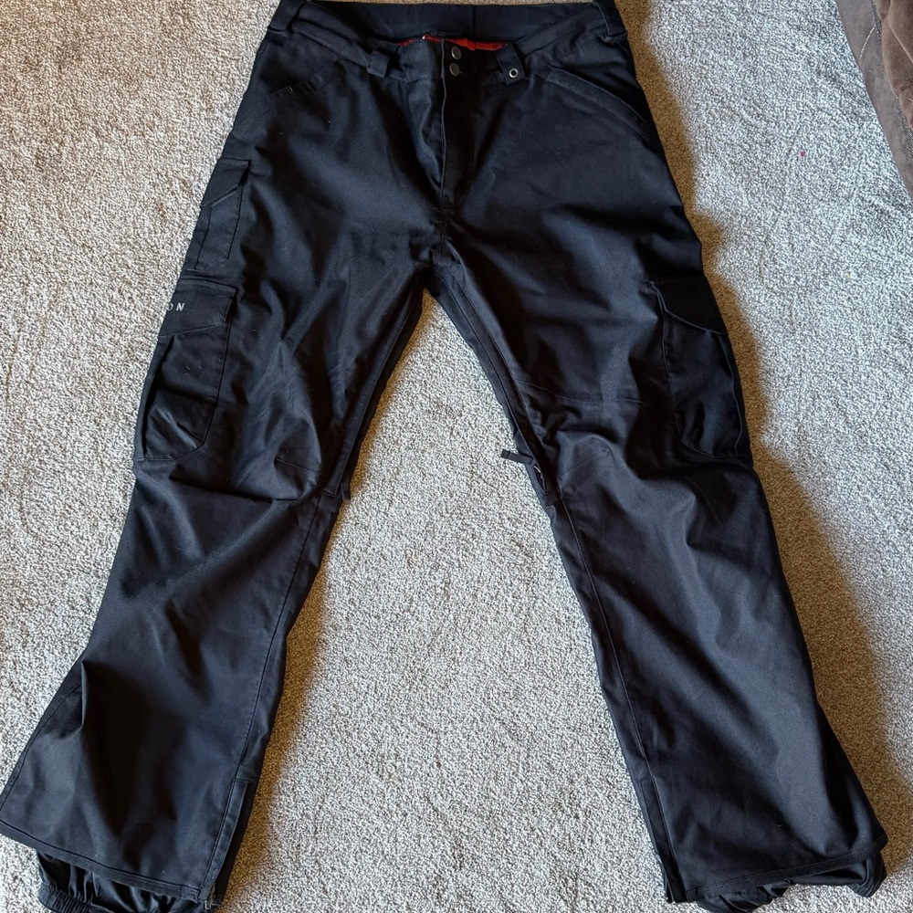 Burton Snow pants Black Salopettes Men's Size XL